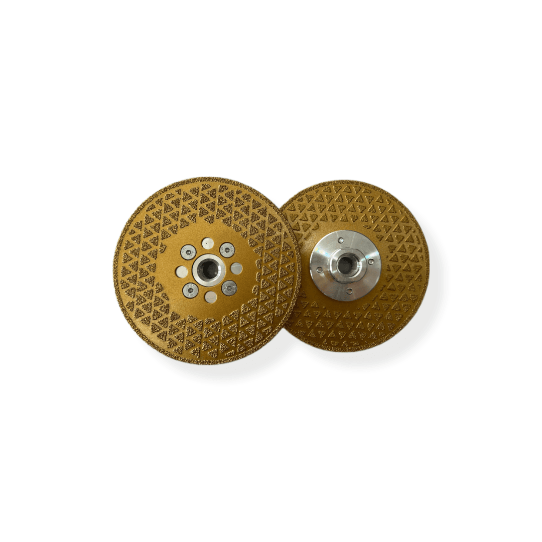 Disque 125 Electro Déposé Jaune